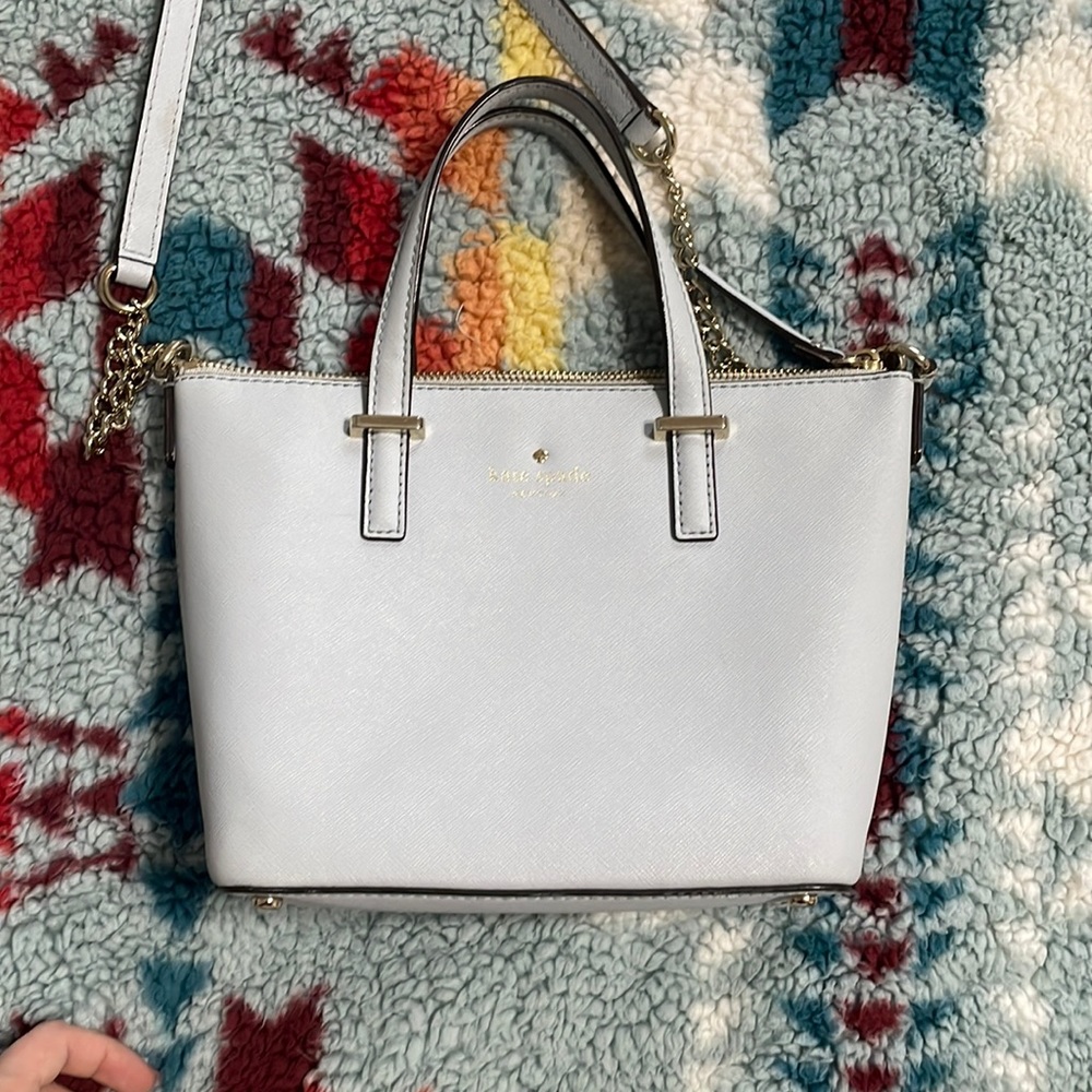 Kate spade baby blue purse!